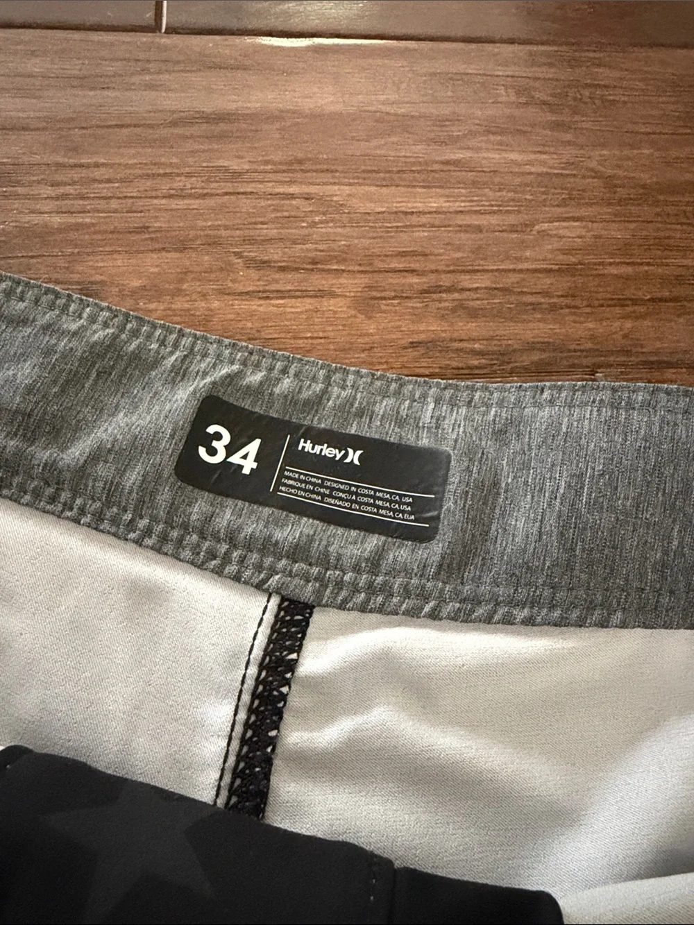 Hurley Black Star & Stripe Men’s Boardshorts